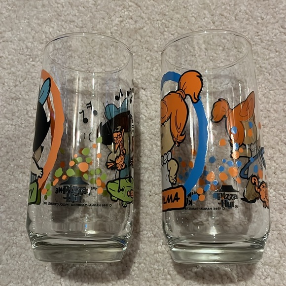 Vintage Flintstone Kids Glasses - Picture 2 of 4